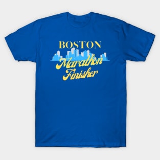 Boston Marathon Finisher T-shirt T-Shirt